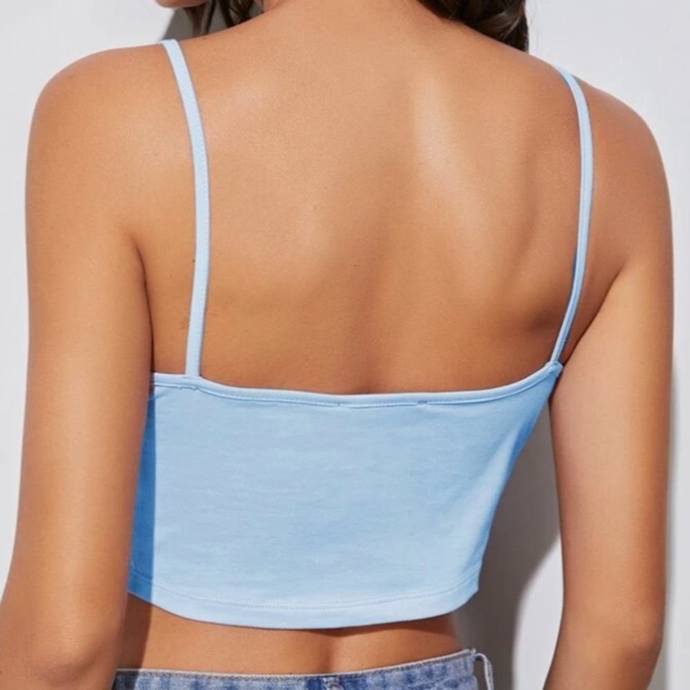 LAST ONE! rare blue angel cropped tank 👼🏻✨ - Picture 4 of 5